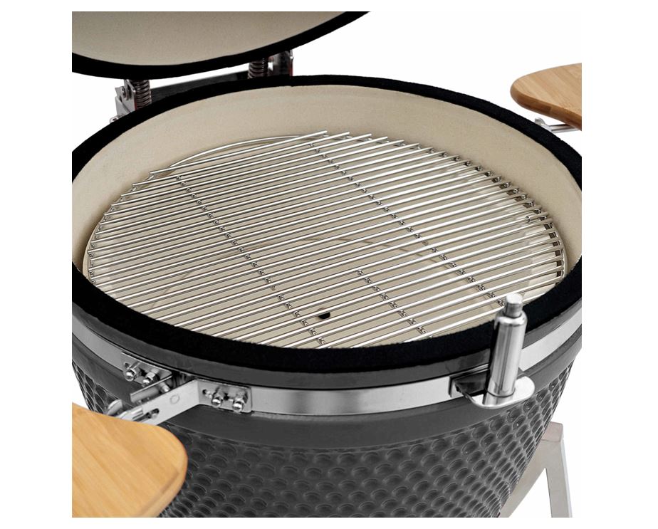 Kamado Large Cart & Table Surface and Large 21" Braai, Smoker, Pizza Oven, Accessories, Working and Storage