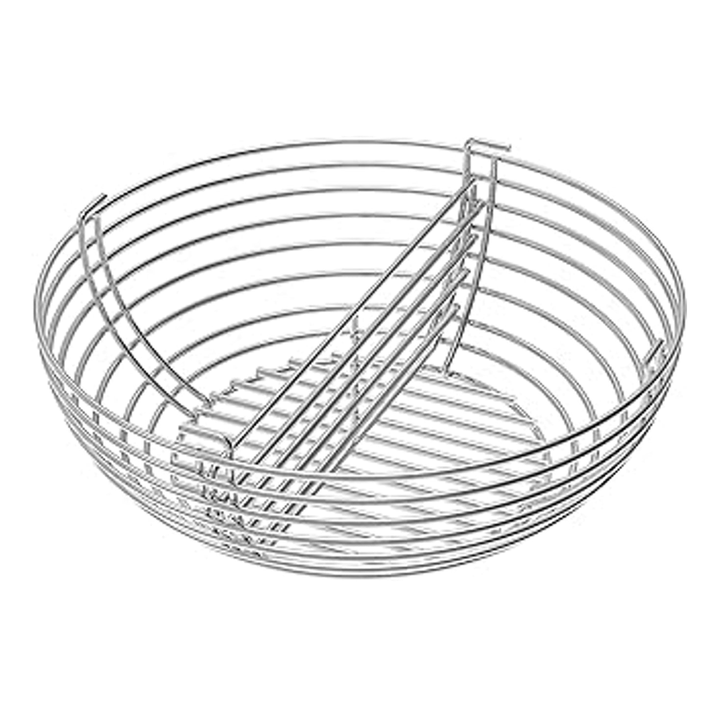 Kamado Ash Basket - Stainless Steel, Better Airflow & Temperature Control