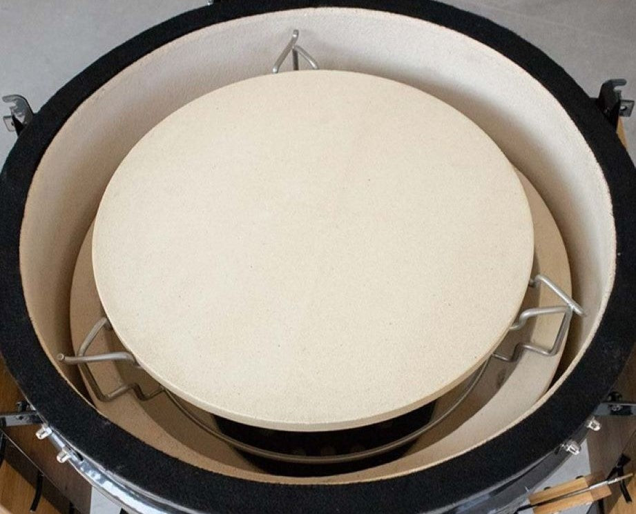 Versatile Pizza & Baking Stone - Ideal for Even Baking & Crispy Crusts