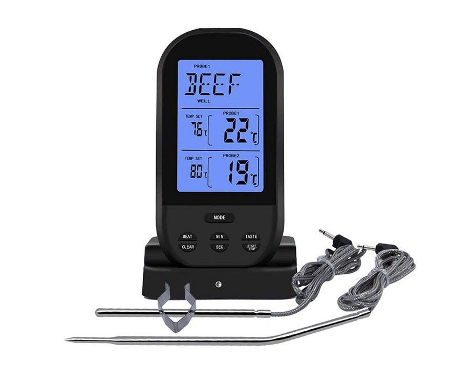 Wireless Dual Prong Digital Meat Thermometer